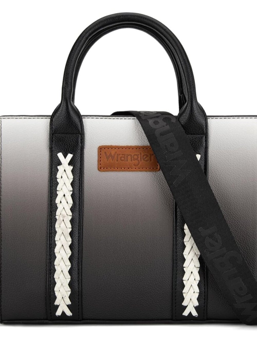 Wrangler Tote Bag for Women Designer Satchel Handbags Top-handle Purses with Str